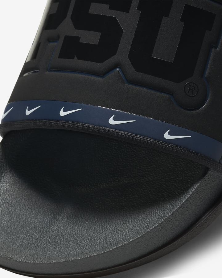 Chanclas Nike Offcourt (Kentucky) Hombre Negras Azul Marino Blancas Gris | RYVCW-0812
