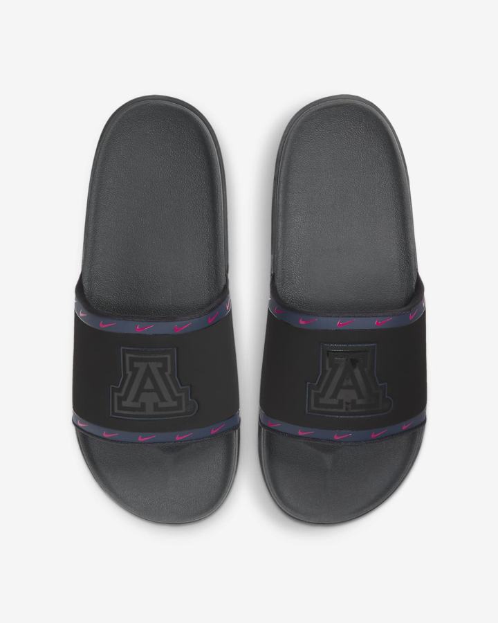 Chanclas Nike Offcourt (Kentucky) Hombre Negras Azul Marino Rojas Gris | SKCWI-2436