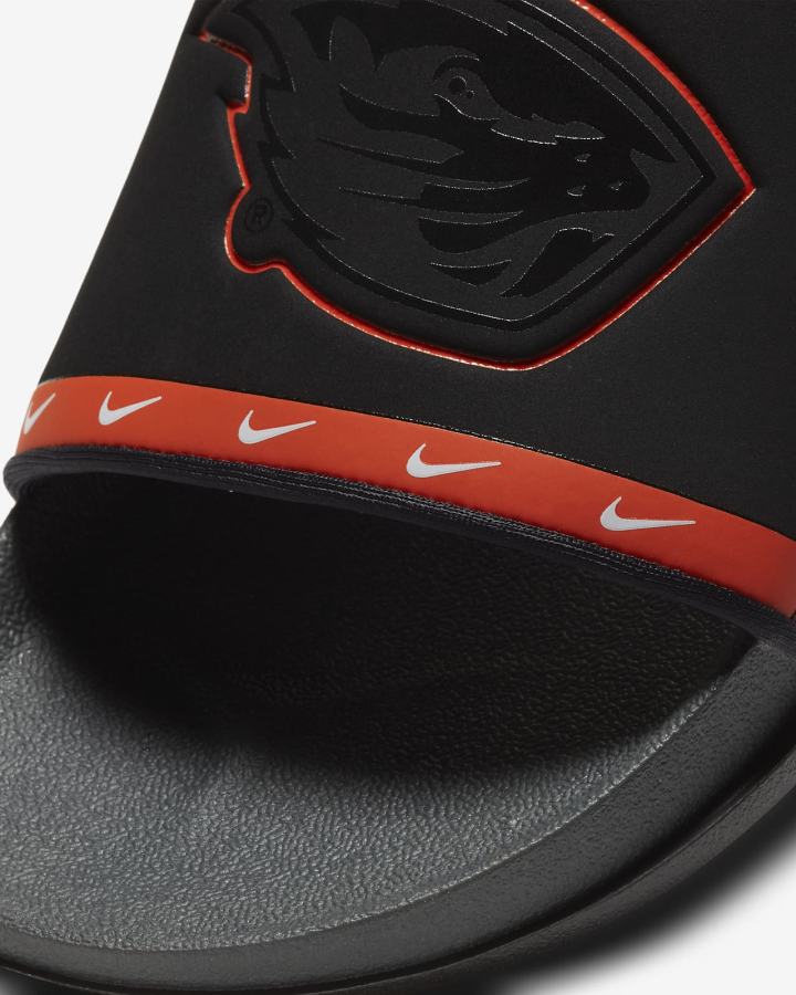Chanclas Nike Offcourt (Kentucky) Hombre Negras Naranjas Blancas Gris | SZKGJ-7035