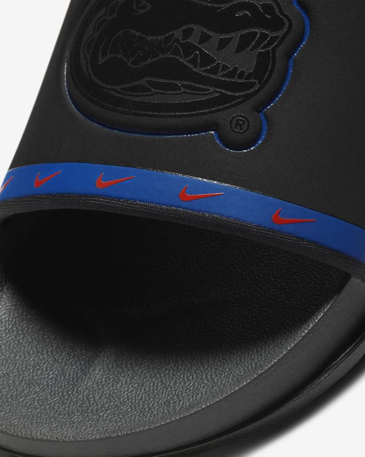 Chanclas Nike Offcourt (Kentucky) Hombre Negras Azul Real Naranjas Gris | TFLRJ-5719