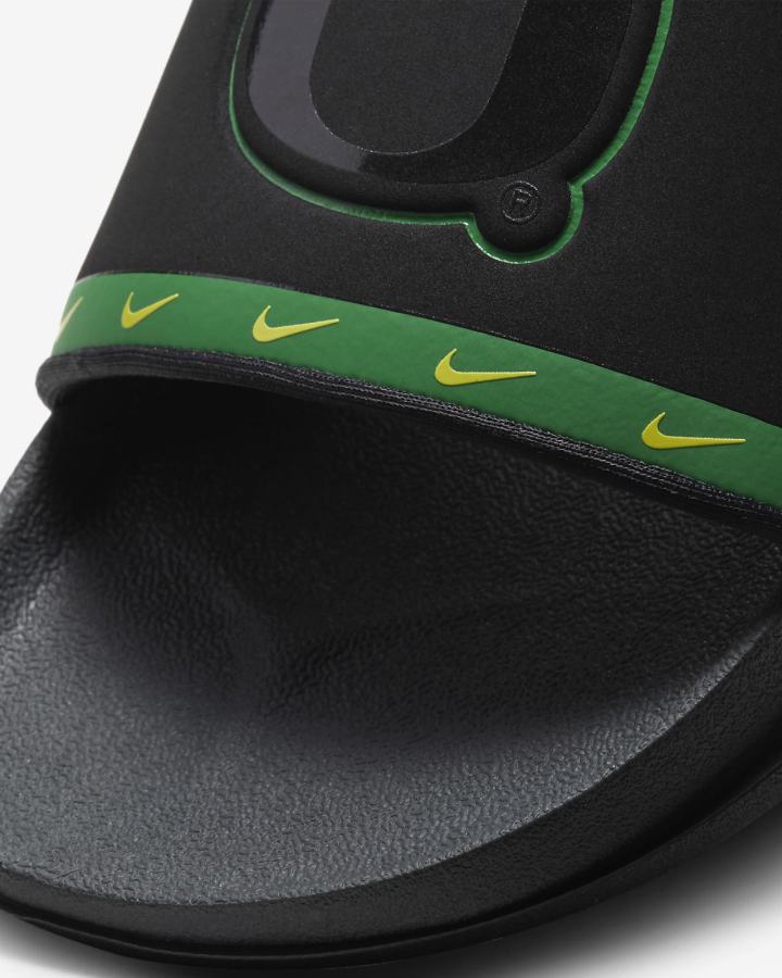 Chanclas Nike Offcourt (Kentucky) Hombre Negras Verde Amarillo Gris | TXNGJ-2671