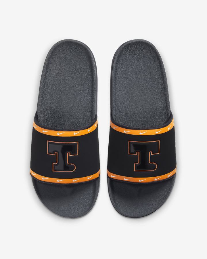 Chanclas Nike Offcourt (Kentucky) Hombre Negras Blancas Gris | WLKOB-8519