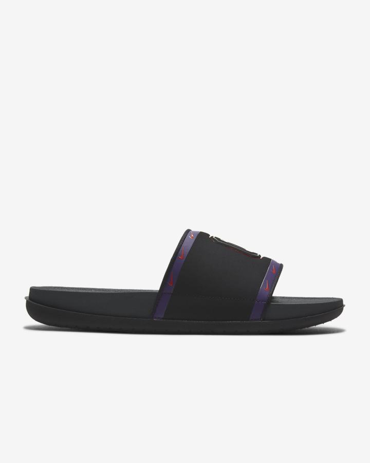 Chanclas Nike Offcourt (Kentucky) Hombre Negras Moradas Naranjas Gris | YCWOV-7260