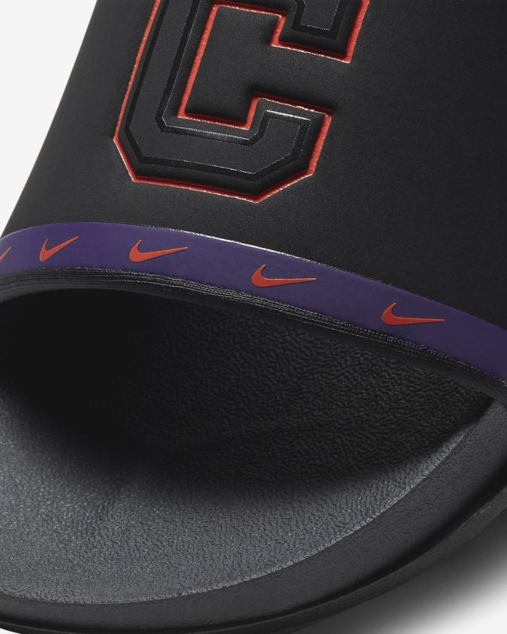 Chanclas Nike Offcourt (Kentucky) Hombre Negras Moradas Naranjas Gris | YCWOV-7260