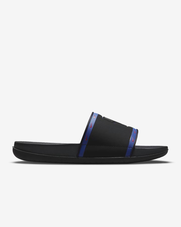 Chanclas Nike Offcourt (MLB Cleveland) Hombre Negras Azul Real Oscuro Azules Rojas Gris | BPXRM-3165