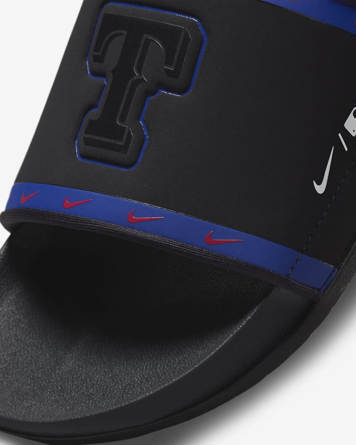 Chanclas Nike Offcourt (MLB Cleveland) Hombre Negras Azul Real Oscuro Azules Rojas Gris | BPXRM-3165
