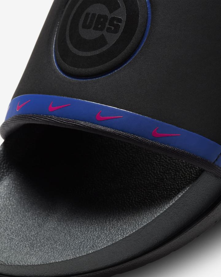 Chanclas Nike Offcourt (MLB Cleveland) Hombre Negras Azules Rojas Gris | CNDEA-0248