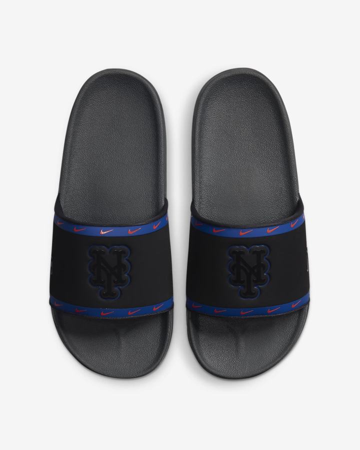 Chanclas Nike Offcourt (MLB Cleveland) Hombre Negras Azules Naranjas Gris | DZCTM-2956