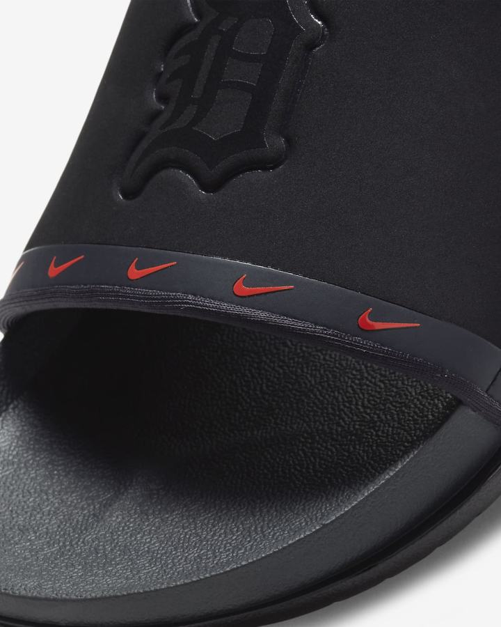 Chanclas Nike Offcourt (MLB Cleveland) Hombre Negras Azules Naranjas Gris | HLGJF-0328
