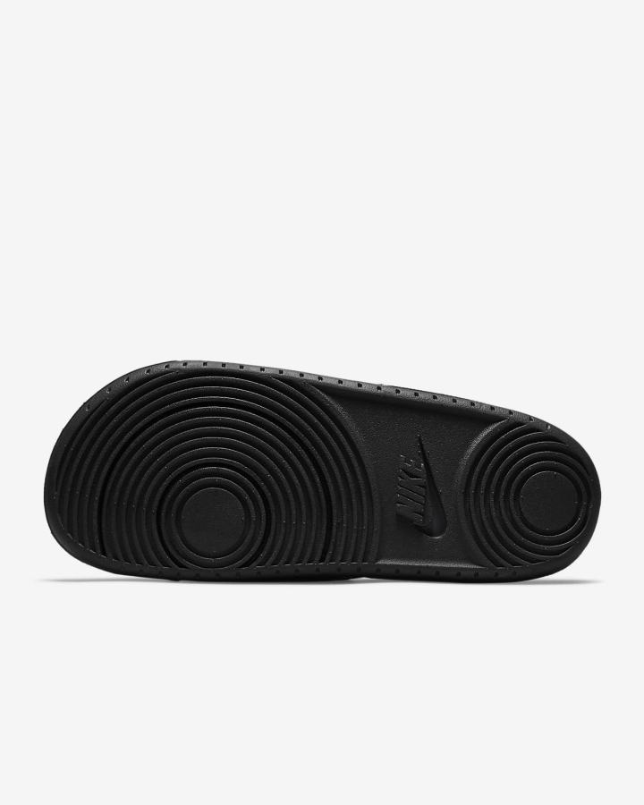 Chanclas Nike Offcourt (MLB Cleveland) Hombre Negras Azul Marino Gris | HTMNO-5901
