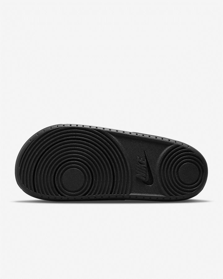 Chanclas Nike Offcourt (MLB Cleveland) Hombre Negras Blancas Negras Gris | PWIKF-7906