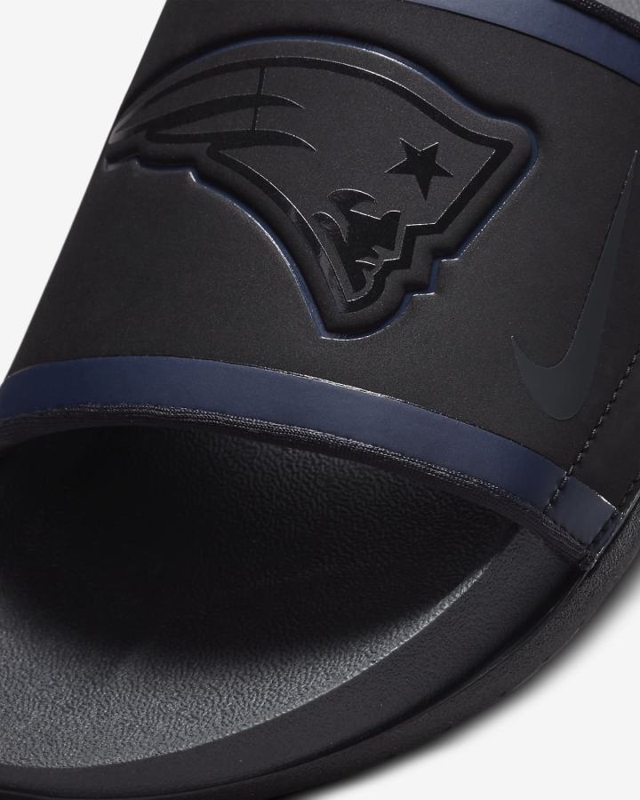 Chanclas Nike Offcourt (NFL Carolina Panthers) Hombre Negras Rojas Azul Marino Gris | MLQSU-2693