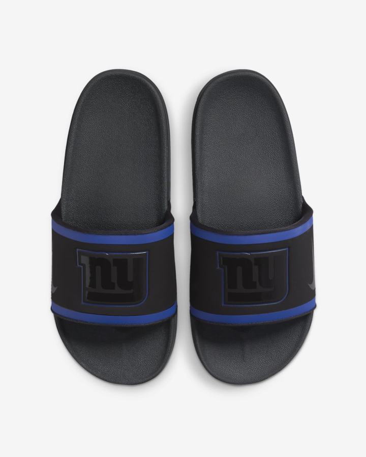Chanclas Nike Offcourt (NFL Carolina Panthers) Hombre Negras Rojas Azul Real Gris | NDLSQ-9143
