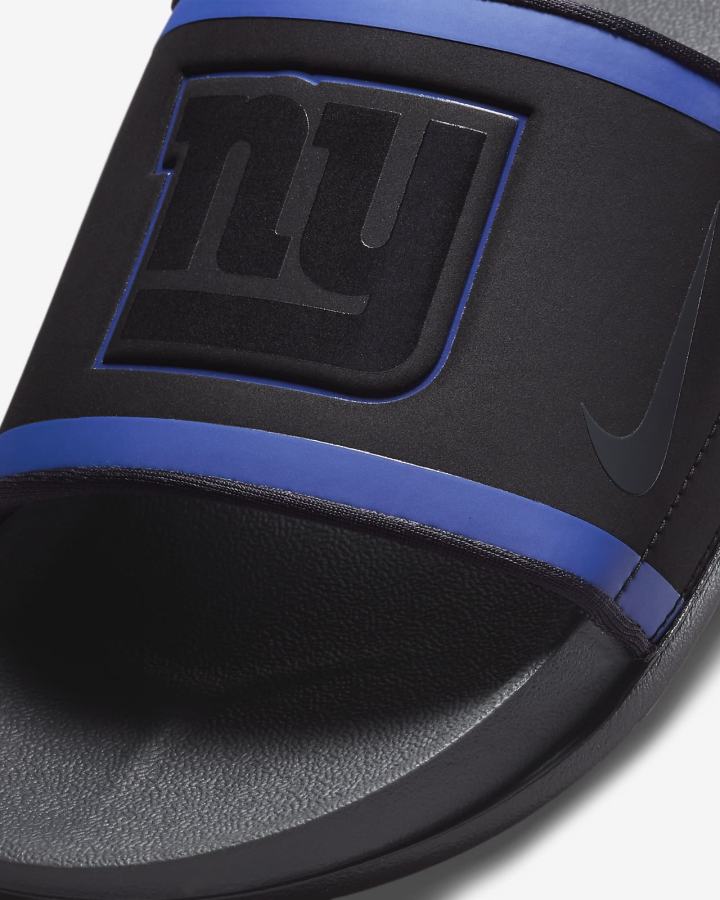 Chanclas Nike Offcourt (NFL Carolina Panthers) Hombre Negras Rojas Azul Real Gris | NDLSQ-9143