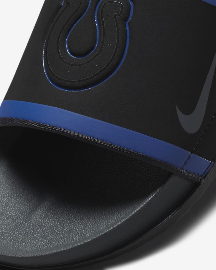 Chanclas Nike Offcourt (NFL Carolina Panthers) Hombre Negras Azules Blancas Gris | YNVOM-2706