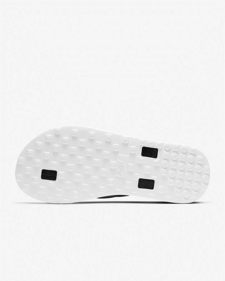 Chanclas Nike On Deck Mujer Negras Blancas | FUMIV-8173