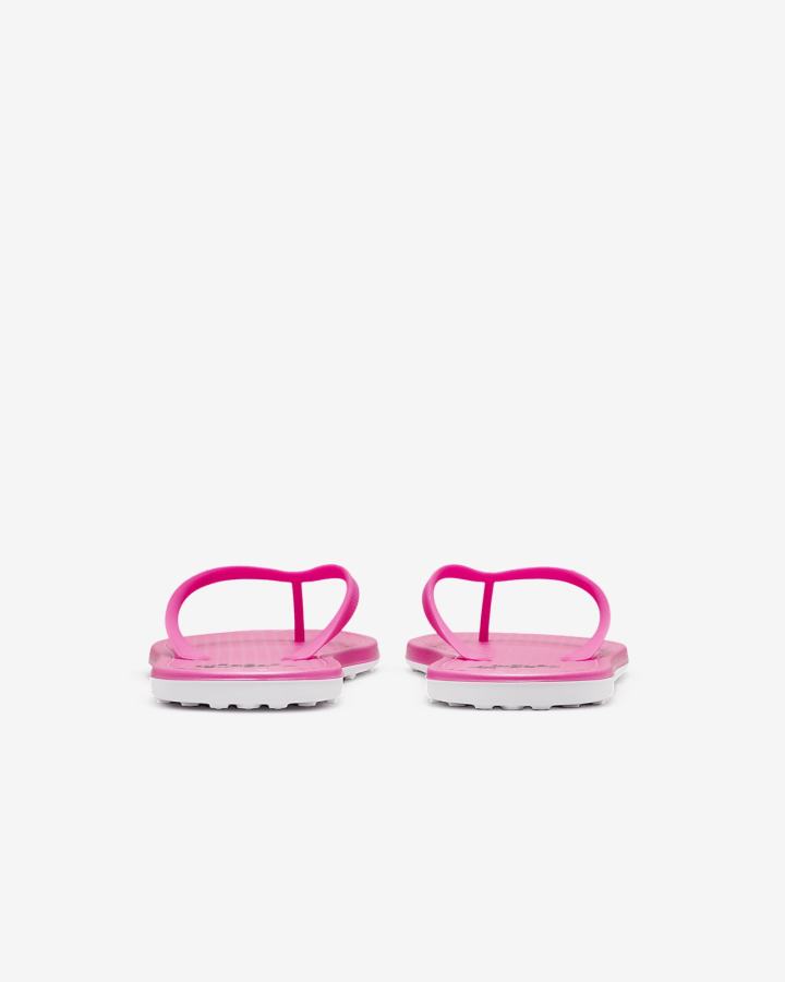 Chanclas Nike On Deck Mujer Rosas Blancas Negras | FLDYS-9356