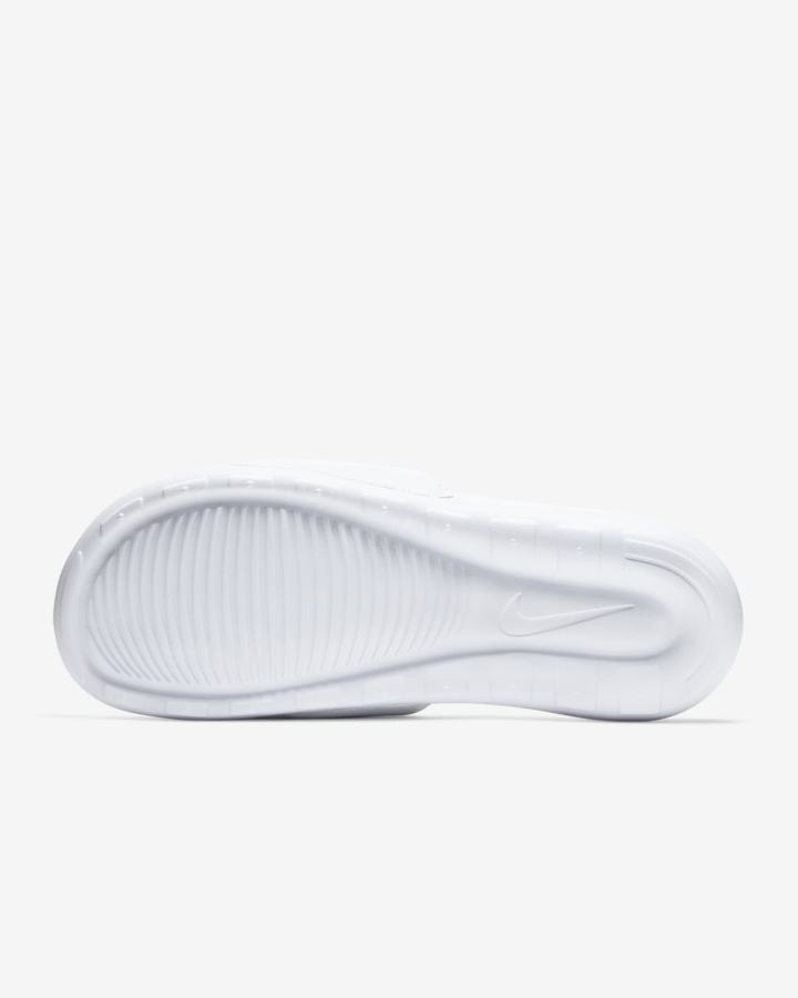Chanclas Nike Victori One Hombre Blancas Negras | EYFZM-1493