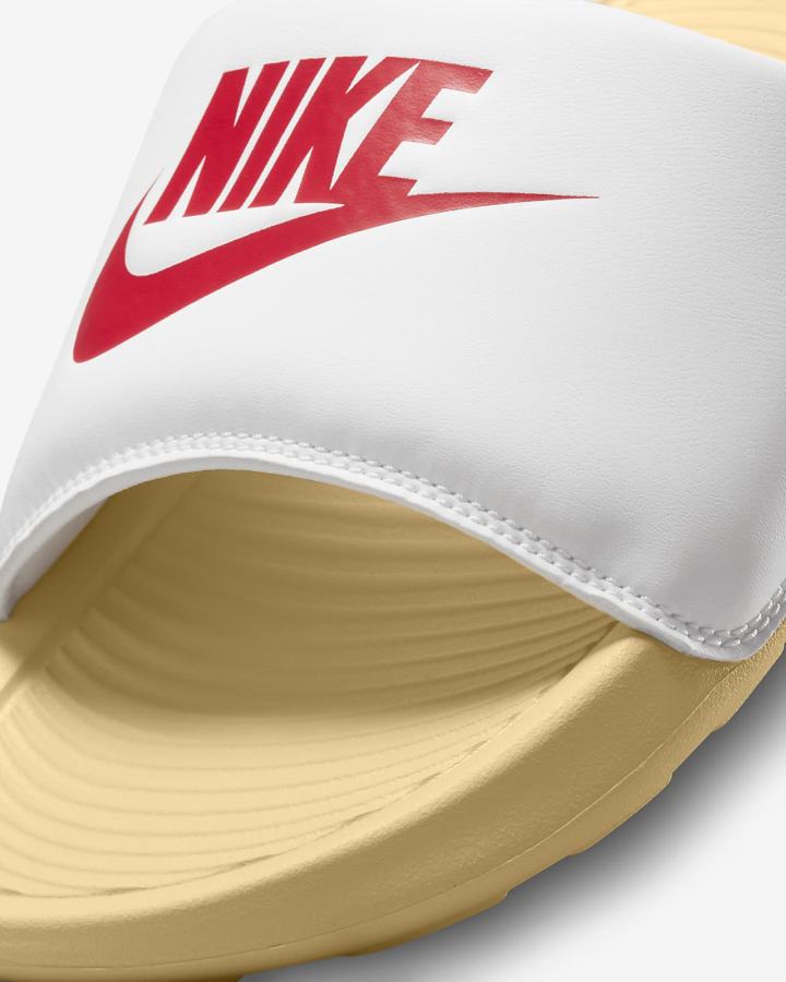 Chanclas Nike Victori One Hombre Blancas Rojas | YKTCH-4107