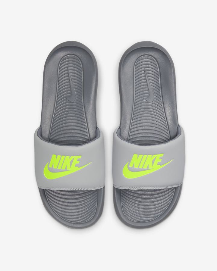 Chanclas Nike Victori One Hombre Gris | ZPTYI-6952
