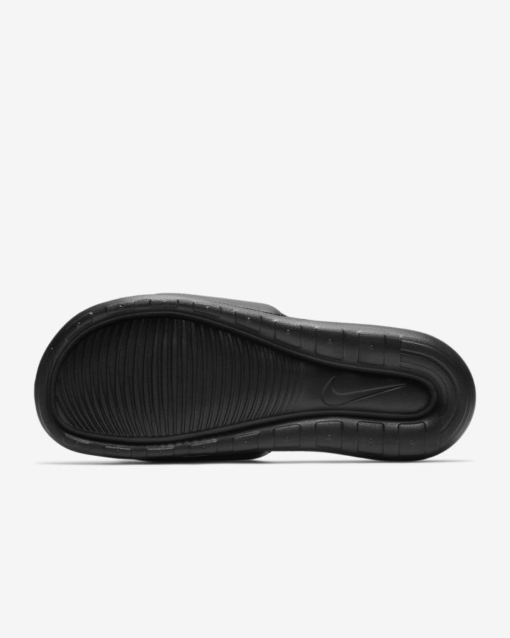 Chanclas Nike Victori One Hombre Negras Metal Doradas | IXBPV-3576