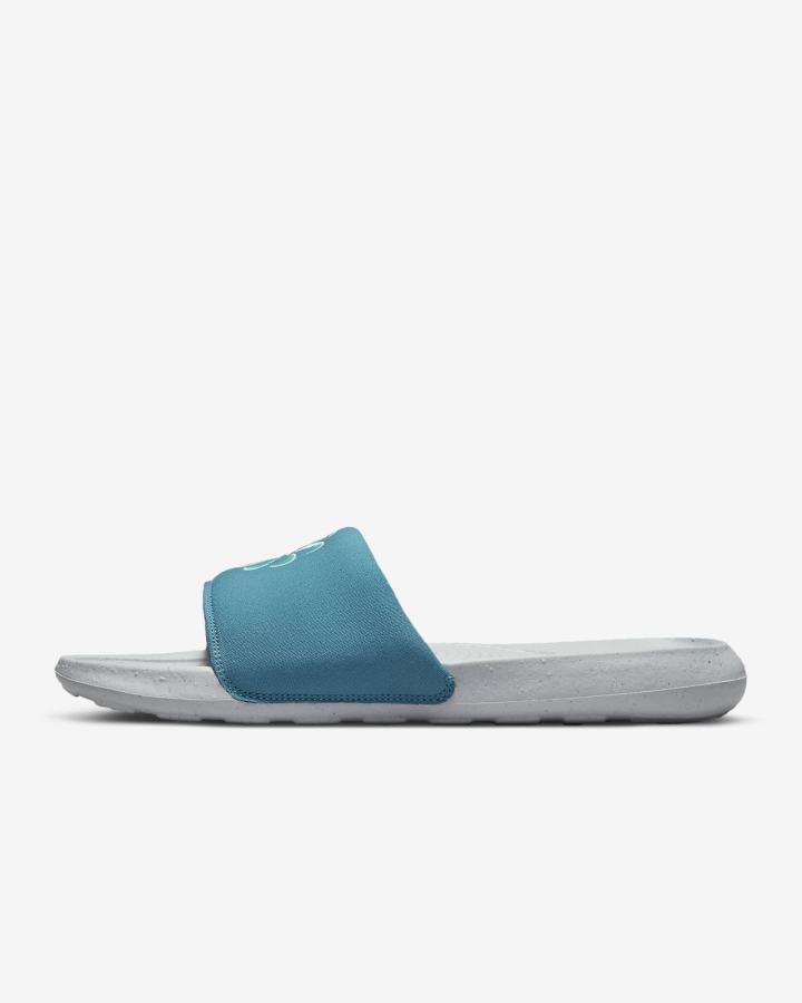 Chanclas Nike Victori One Next Nature Hombre Azules Gris Azules | DTAJL-0836
