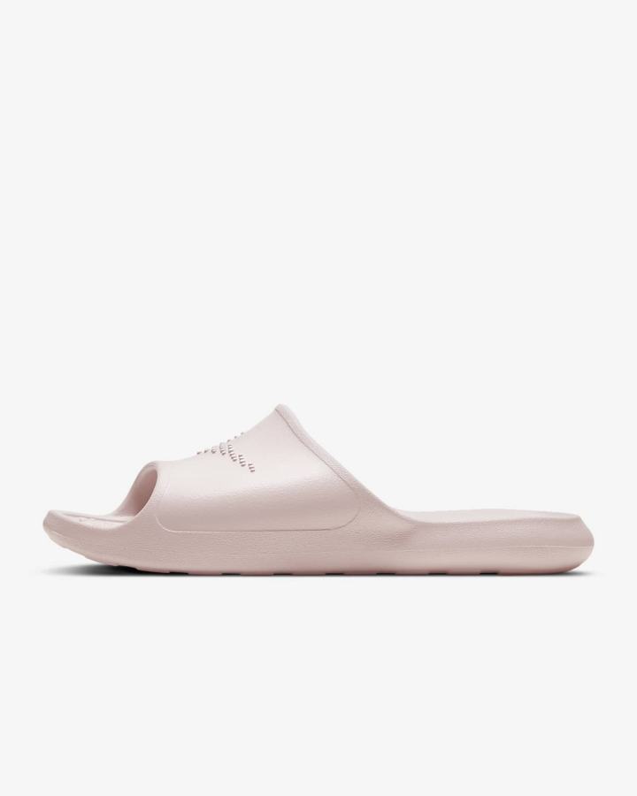 Chanclas Nike Victori One Shower Mujer Rosas Blancas | FTPIY-3856