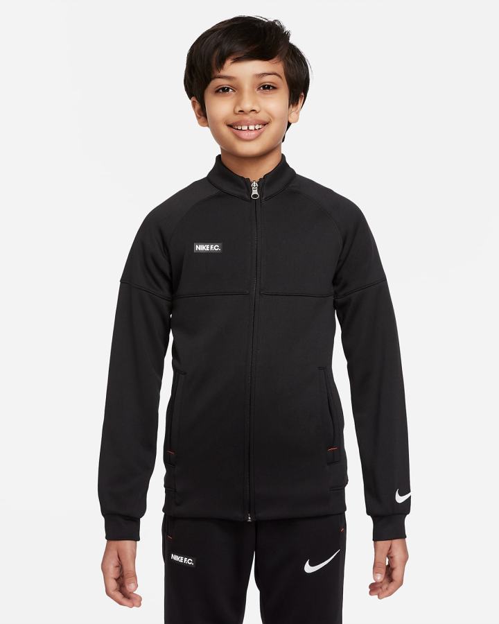 Chandals Nike F.C. Libero Kids Soccer Tracksuit Niño Negras Blancas | ACNEL-6879