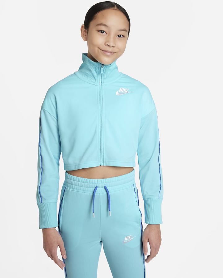 Chandals Nike Sportswear Kids High-Waisted Tracksuit Niña Blancas | AFTLE-1584