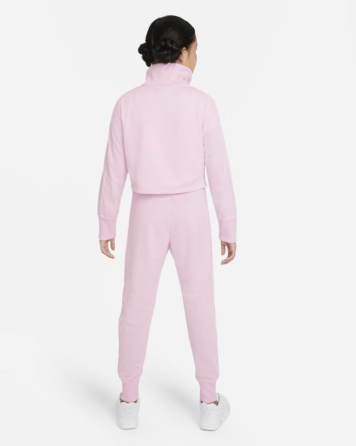 Chandals Nike Sportswear Kids High-Waisted Tracksuit Niña Rosas Blancas | MICEP-0179