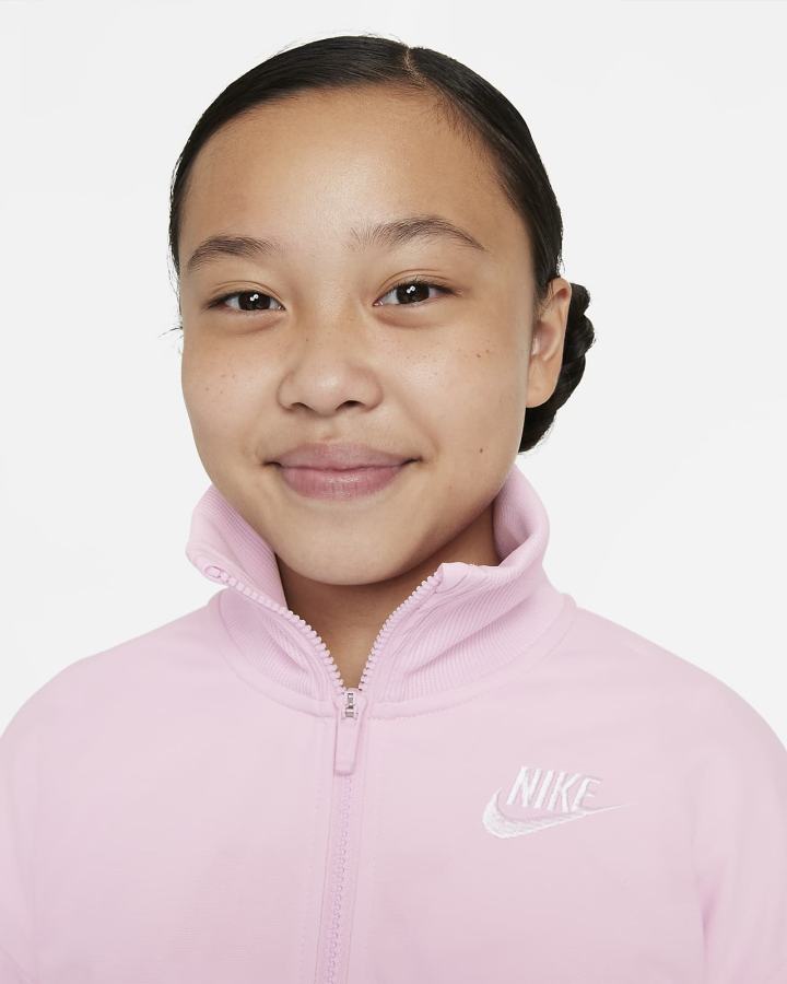 Chandals Nike Sportswear Kids High-Waisted Tracksuit Niña Rosas Blancas | MICEP-0179