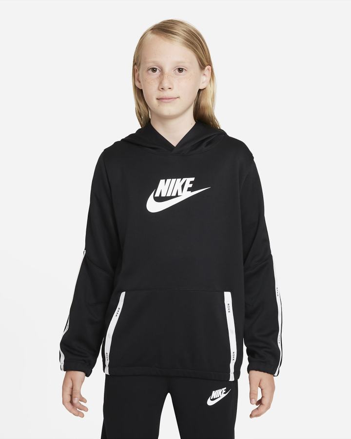 Chandals Nike Sportswear Kids Tracksuit Niño Negras Blancas | EXPBS-4079