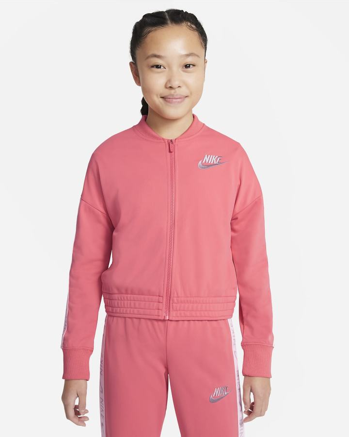 Chandals Nike Sportswear Kids Tracksuit Niña Rosas Azules Gris Claro | FWMAZ-3158