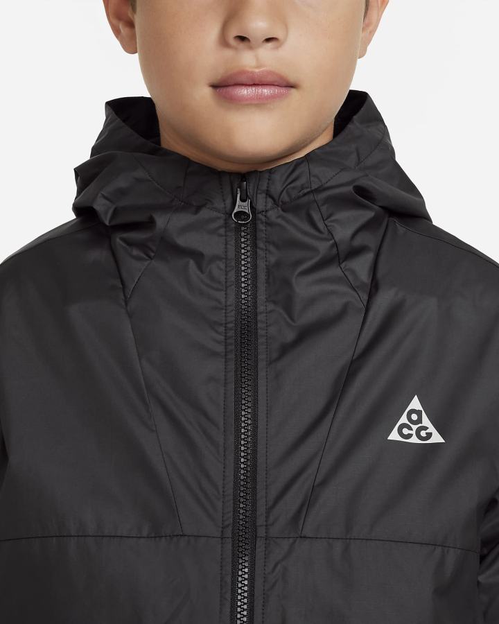 Chaquetas Nike ACG Storm-FIT Kids Convertible Niño Negras | ZCKGH-3261