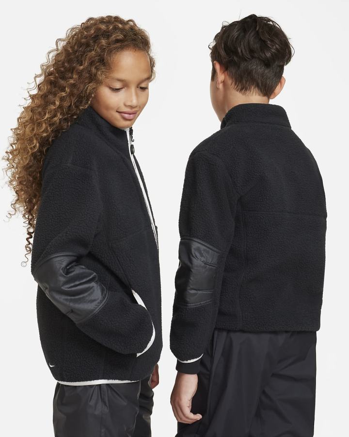 Chaquetas Nike ACG Therma-FIT Kids Full-Zip Niño Negras | HQAZL-5127