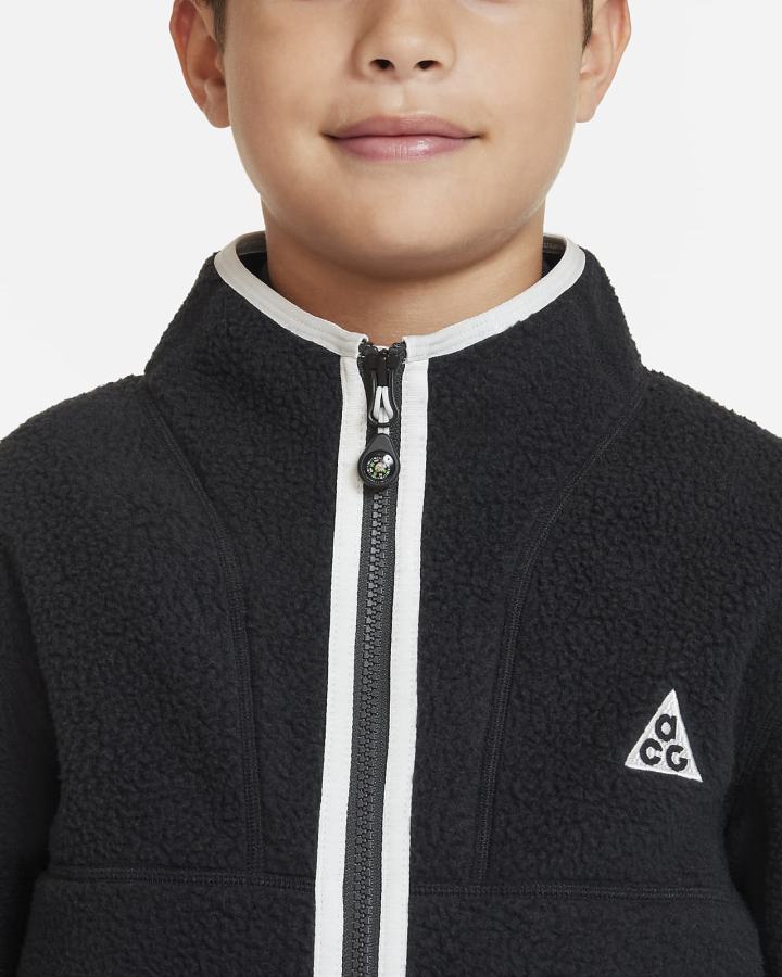 Chaquetas Nike ACG Therma-FIT Kids Full-Zip Niño Negras | HQAZL-5127
