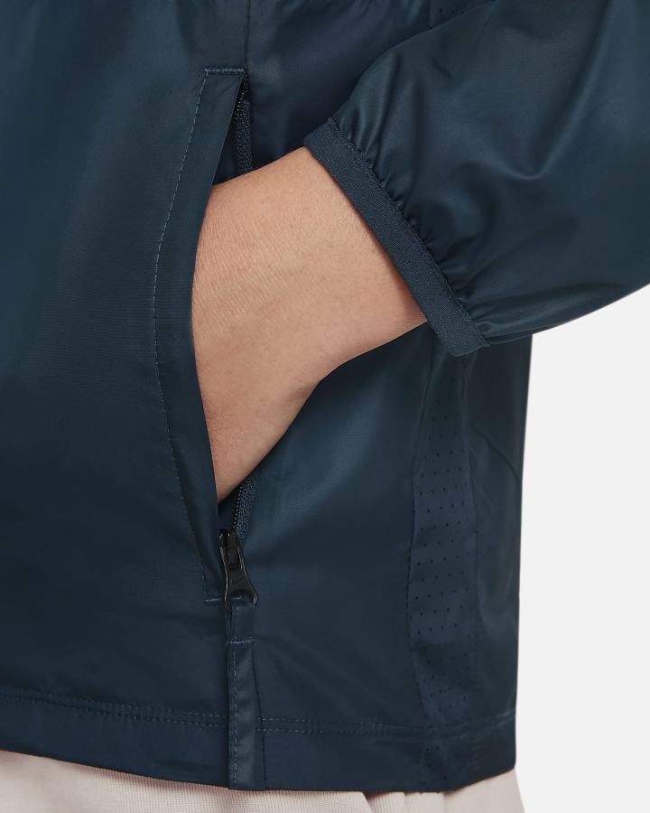 Chaquetas Nike Club América Repel Academy AWF Kids Soccer Niño Azul Marino Limón | RYBVK-9478