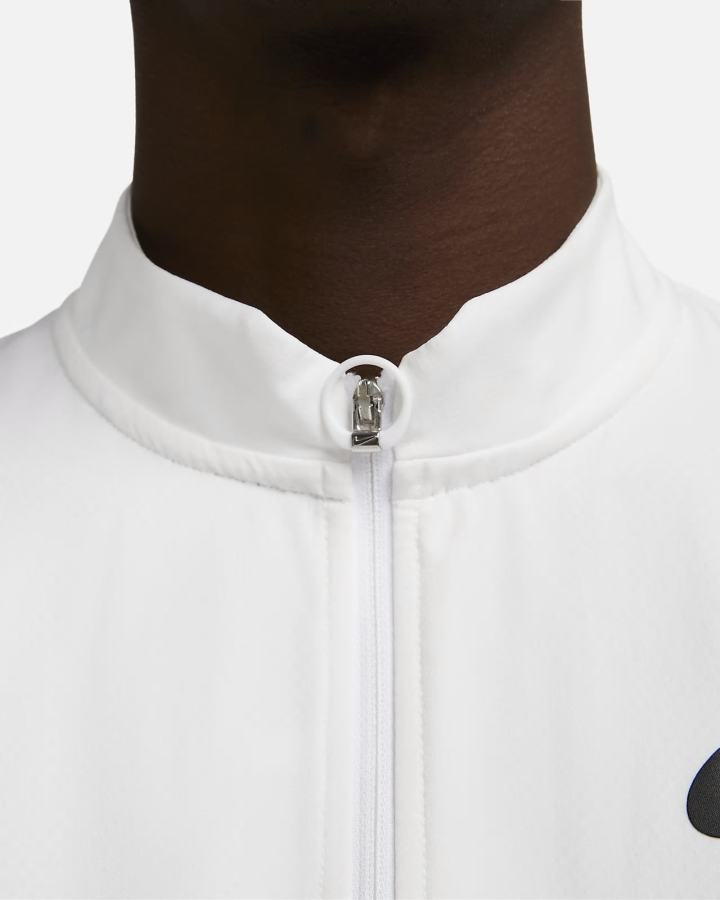 Chaquetas Nike Court Advantage Tennis Hombre Blancas Negras | KAWRN-7836