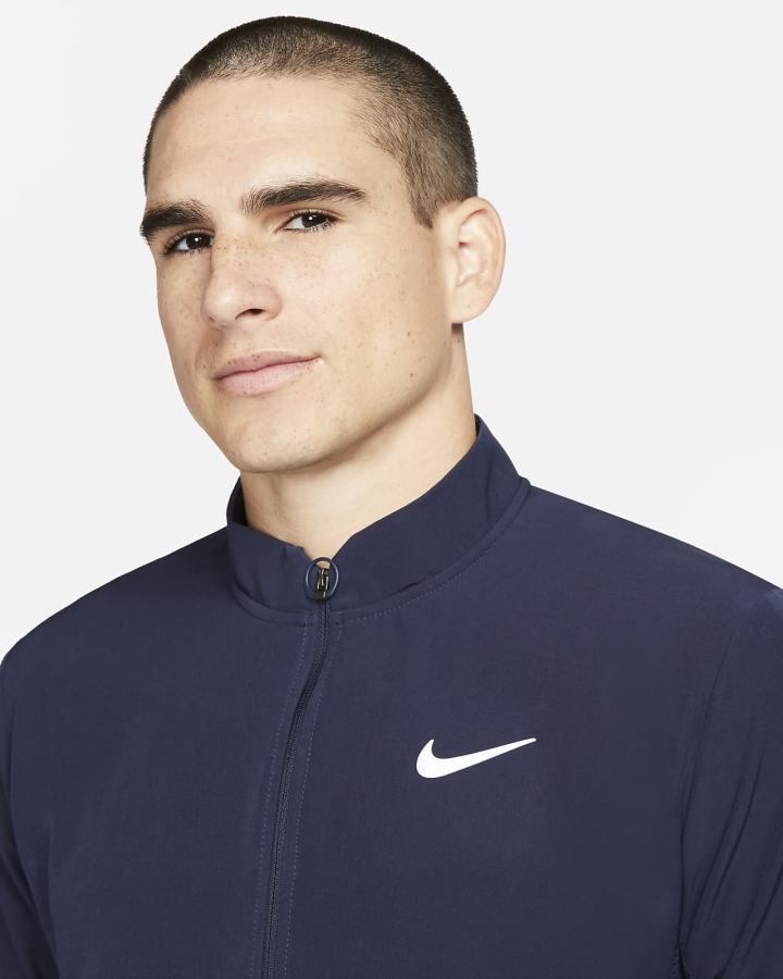 Chaquetas Nike Court Advantage Tennis Hombre Obsidian Blancas | LJQUI-8247