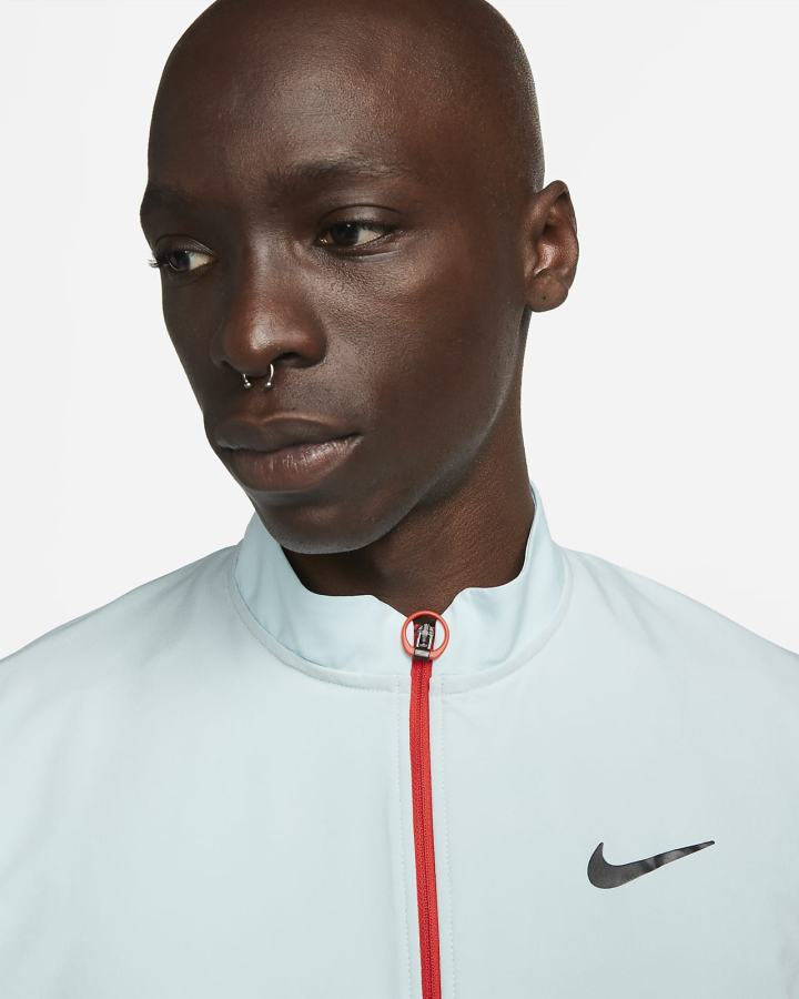 Chaquetas Nike Court Advantage Tennis Hombre Azules Azul Marino Naranjas Negras | WOCFU-9782