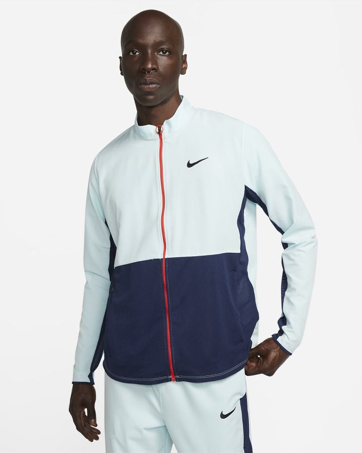 Chaquetas Nike Court Advantage Tennis Hombre Azules Azul Marino Naranjas Negras | WOCFU-9782