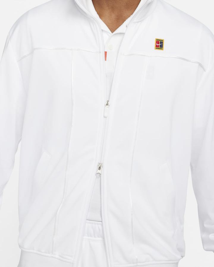 Chaquetas Nike Court Tennis Hombre Blancas | FAOYV-2568