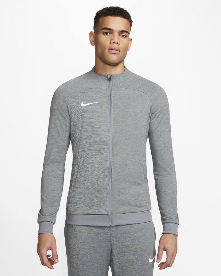 Chaquetas Nike Dri-FIT Academy Soccer Track Hombre Gris Blancas | XDNBP-9653