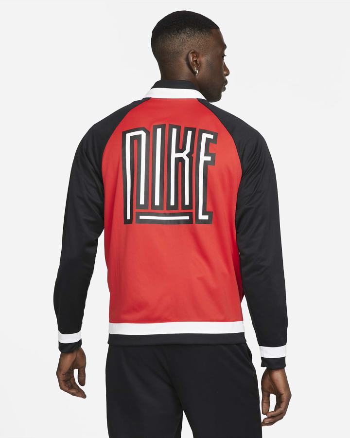 Chaquetas Nike Dri-FIT Basketball Hombre Rojas Negras Blancas | KHRJL-6403