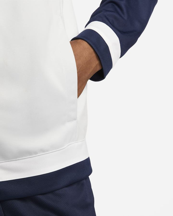 Chaquetas Nike Dri-FIT Basketball Hombre Plateadas Azul Marino Blancas Azul Marino | OYDBE-8714