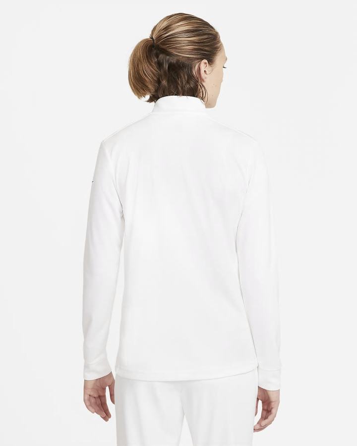 Chaquetas Nike Dri-FIT UV Victory Full-Zip Golf Top Mujer Blancas Negras | IGJDE-1485