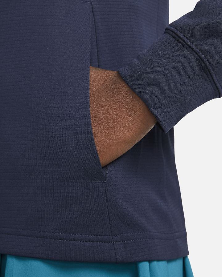 Chaquetas Nike Dri-FIT UV Victory Full-Zip Golf Top Mujer Obsidian Blancas | PQBWM-2046