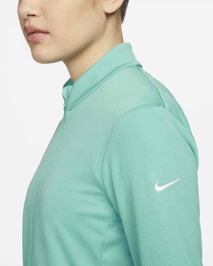Chaquetas Nike Dri-FIT UV Victory Full-Zip Golf Top Mujer Turquesa Blancas | RCWNZ-0873
