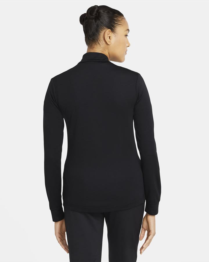 Chaquetas Nike Dri-FIT UV Victory Full-Zip Golf Top Mujer Negras Blancas | VKUBD-3825