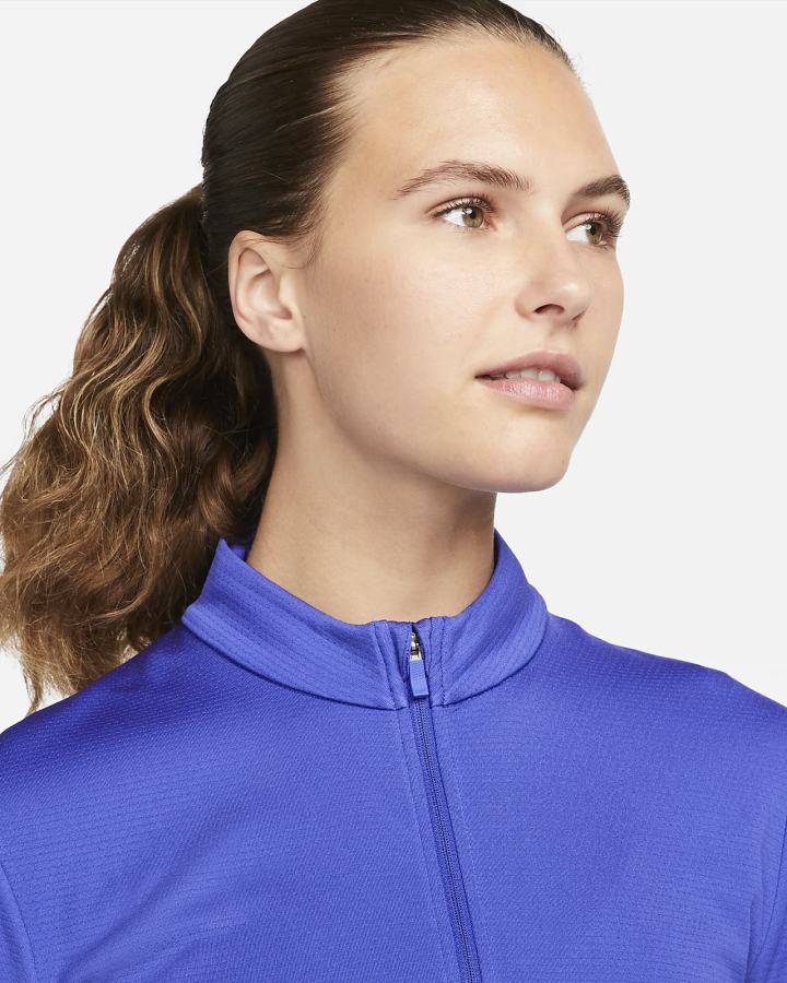 Chaquetas Nike Dri-FIT UV Victory Full-Zip Golf Top Mujer Negras | WYSNR-7156
